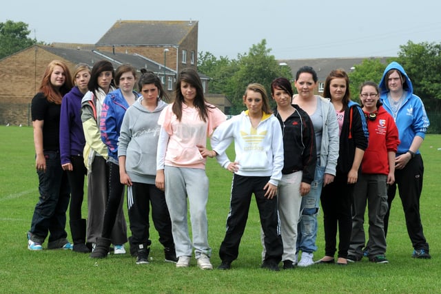 Girls from Biddick Hall did a sponsored pyjama walk in 2011. Were you pictured and what was the worthy cause you were supporting?