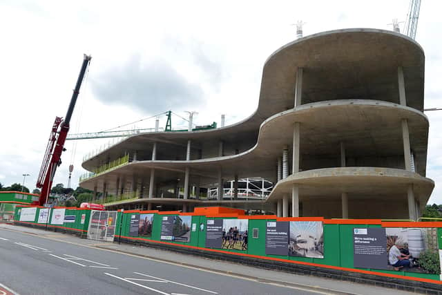 Building work began on the Faculty of Social Sciences building in May 2019