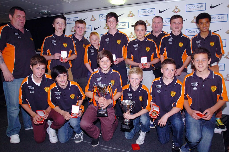 The under 13s won the Premier Division and League Cup in 2012.