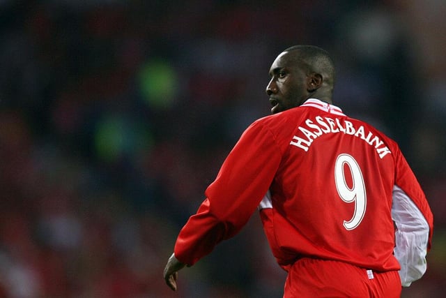 After coming off the bench, Hasselbaink makes it 3-1 Boro 11 minutes from time.
