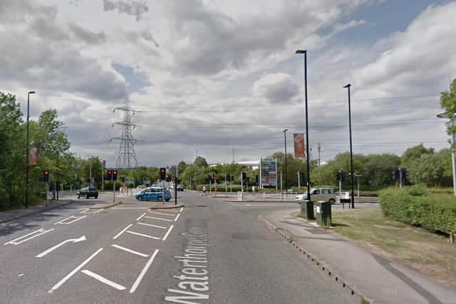 Waterthorpe Greenway close to Crystal Peaks in Sheffield, where a woman was dragged out of her car by a man who ordered her to hand over her dog (pic: Google)