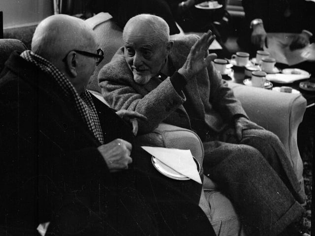 Sheriff G W W Wilton celebrates his 100th Birthday in North Berwick in December 1962.