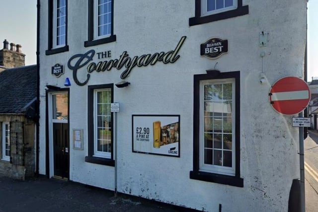 The Courtyard cafe in Baxter's Wynd has "great and safe surroundings" according to our readers.