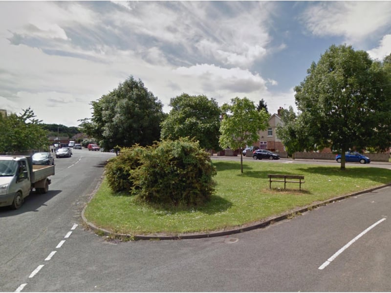 Markham Avenue, Armthorpe - fondly remembered for its 'green island in the middle' where children play.