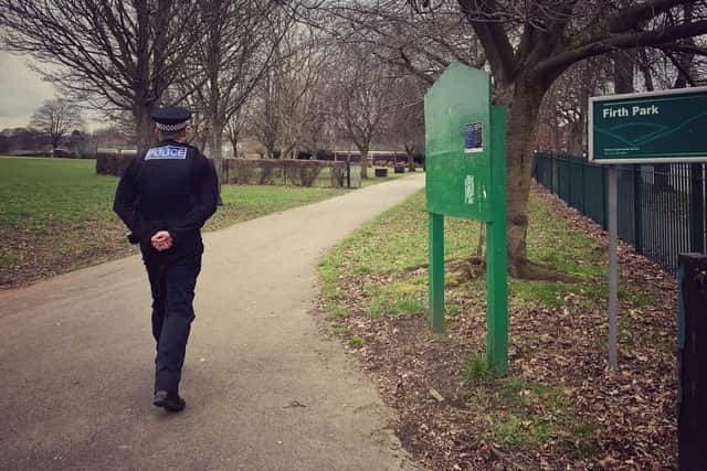 Police have increased patrols in Sheffield streets and parks to deter dognappers