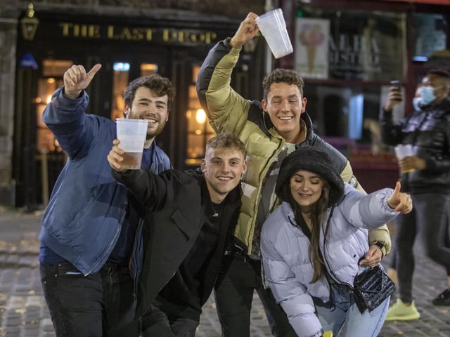 New restrictions introduced for Scotland’s pubs, bars and restaurants will come into effect from 6pm on Friday.