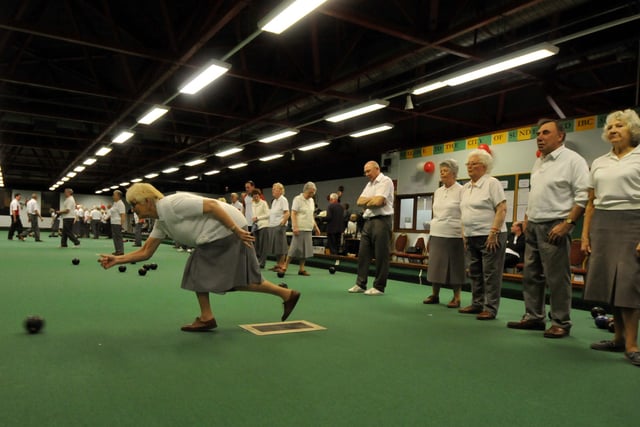 The final bowls session at Crowtree Leisure Centre in 2013. Did you play there?