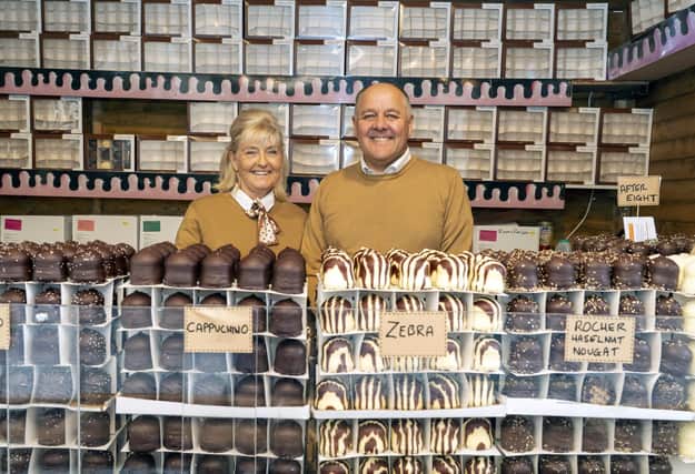 Sheffield Christmas Market. John and Jo-Ann Stokes. Picture Scott Merrylees