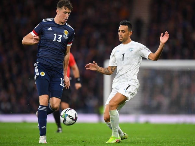 Clumsy to concede the free-kick for the opener but came onto a game as second half wore on and Scotland dominated.