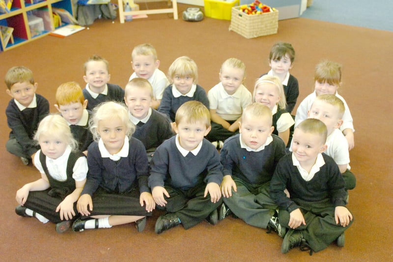 Who do you recognise among these Owton Manor Primary School new starters?