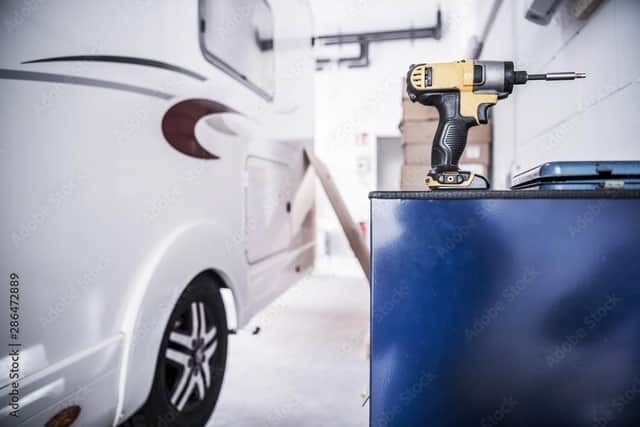 New Sheffield garage has easy access for larger vans and motorhomes