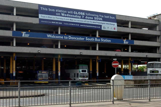 The South Bus Station closed in 2006.