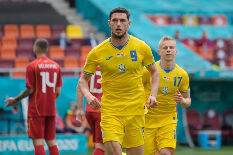 Yaremchuk scored twice and bagged an assist in the group stage, and the Gent centre-forward will have attract more than his fair share of attention over the past couple of weeks though. Whether his Belgian employers would let him go for anything less than a premium, however, remains to be seen. 

(Photo by Vadim Ghirda - Pool/Getty Images)