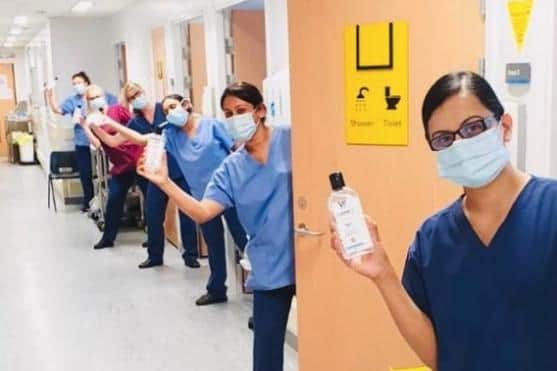 Family-run South Yorkshire business donates 10,000 bottles of hand sanitiser across the country