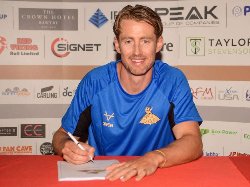 Another familar face. Neill Bryne joined Doncaster Rovers on a permanent basis following his successful loan spell in the second half of last season. The experienced centre back has signed a two-year-deal with the football club.