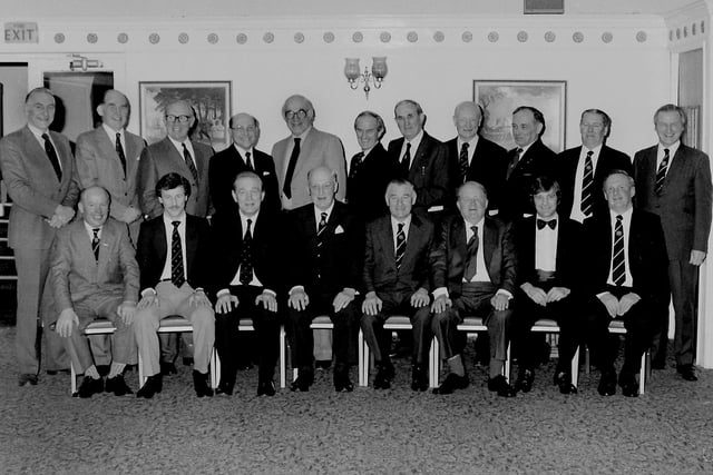 Melrose RFC 7s centenary dinner, April 1983.