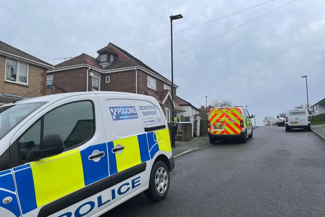 Brian and Mary Andrews were pronounced dead in their home in Totley, Sheffield, this morning, triggering a murder probe (Photo: Sarah Marshall)