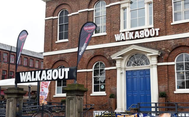 Enjoy tasty dishes and refreshing cold pints at Walkabout Sheffield whilst watching sport on their large HD TVs.
To make a booking, visit www.walkaboutbars.co.uk/sheffield