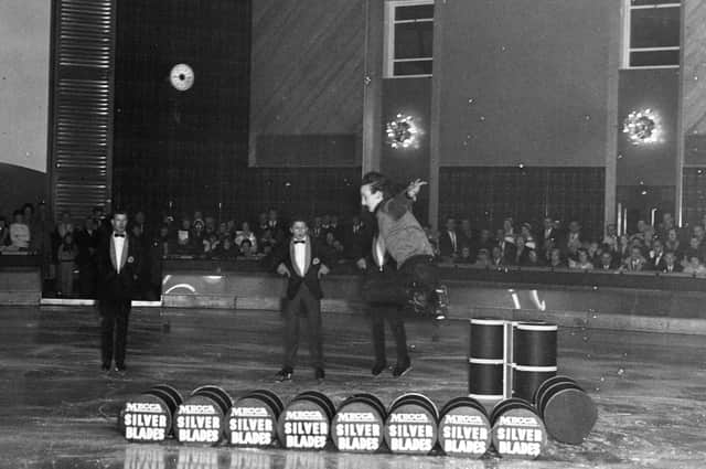 The official opening of Silver Blades Ice Rink, Queens Road in November 1965. Ref no: s35735