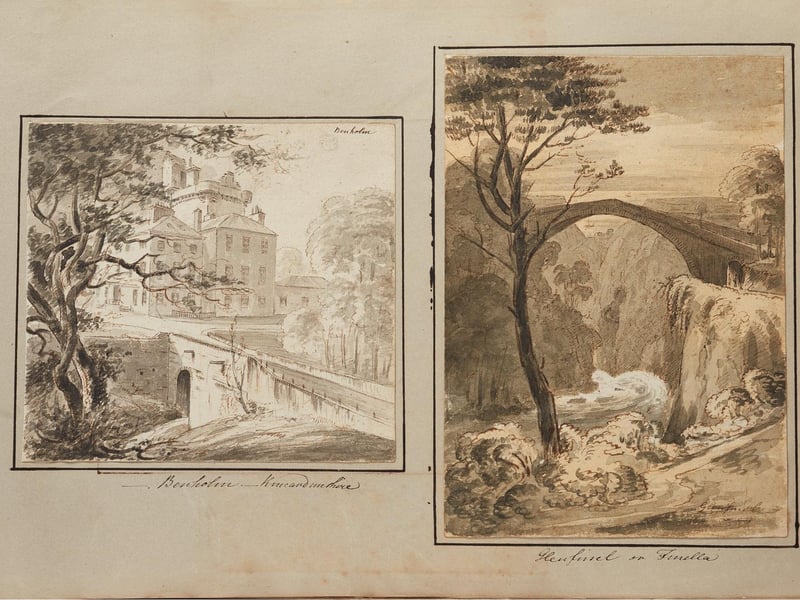 Benholm, Kincardineshire  and Glenfinel or Finella 
