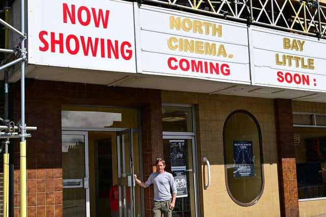 Jon Walker outside the Hollywood Plaza which he now owns (credit: Richard Ponte)