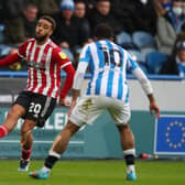 Jayden Bogle of Sheffield United in action: Simon Bellis / Sportimage