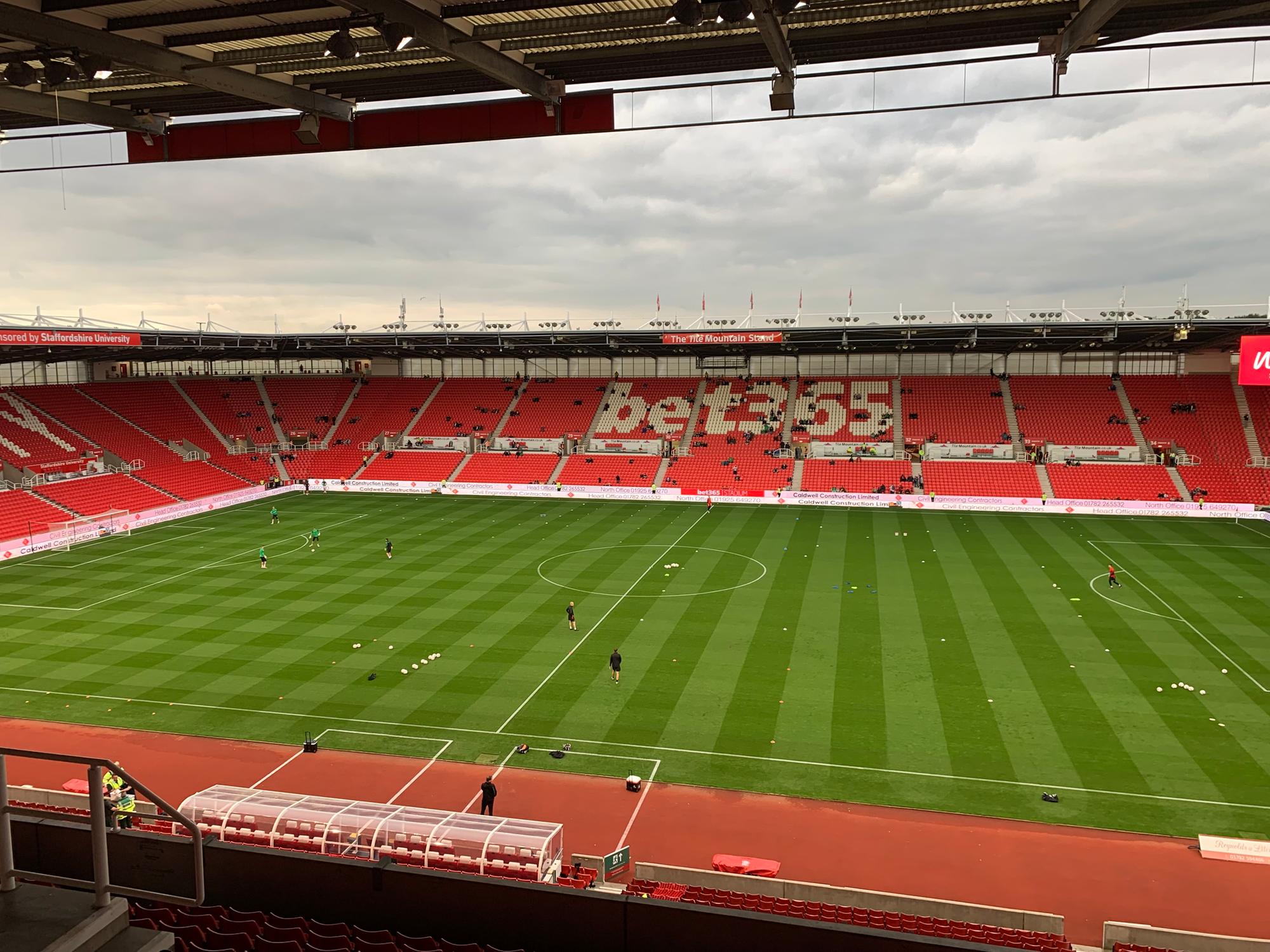 The Bet365 Stadium, home of Stoke City