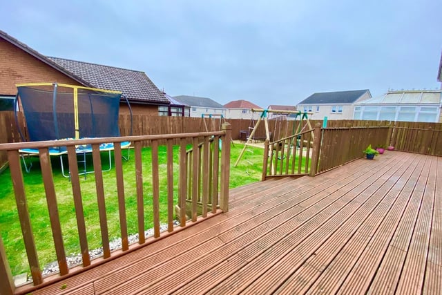 Decking area.