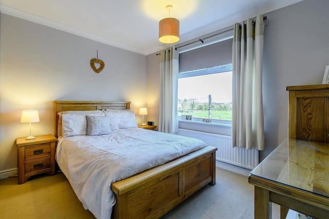 The second bedroom is another double and offers those enchanting views from the front of the house of the open countryside.