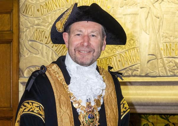 Lord Mayor Coun Colin Ross is launching a year of support for St Luke's Hospice
