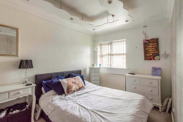 Bedroom 1 - A double room with a front facing double glazed window. There is a central heating radiator and a built in walk-in wardrobe, which provides the perfect hanging and storage space.