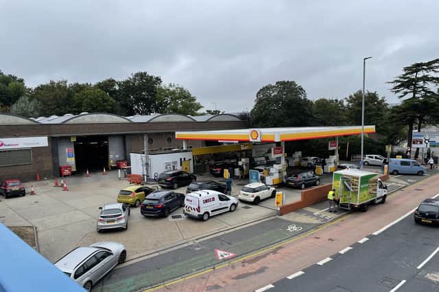 Shell petrol garage in Hilsea. Picture: Rhys Elston