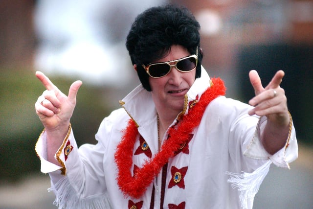Owen Curran was pictured as Elvis in 2004 but who can tell us more?