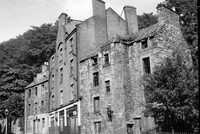 More derelict Dean Village buildings due to be demolished or reconditioned in the 1960s.