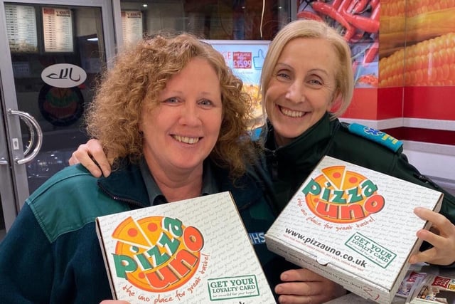 As well as still serving its regular customers, Pizza Uno is keeping NHS workers well fed by giving away free pizzas to those who show their NHS card when placing or collecting their order.