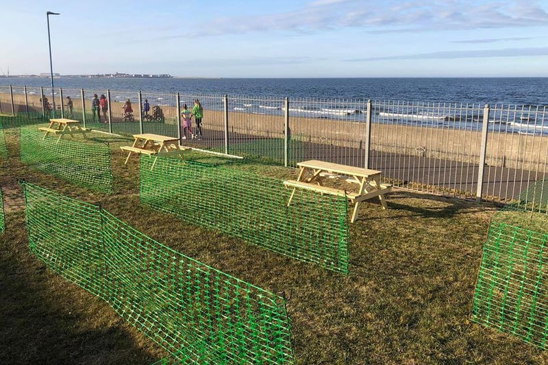 Last year this seafront venue served customers in outdoor ‘social booths’ to ensure social guidelines were followed. Customers will be enjoying the sun and sea once again very soon.