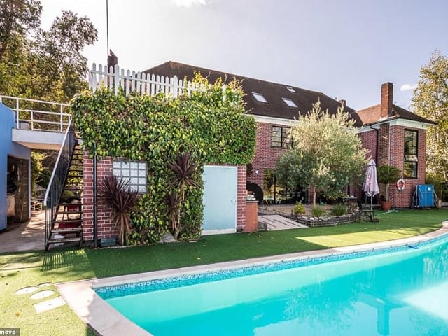 The iconic property underwent several renovations after the home was damaged in a fire in 2002, shortly after the Big Breakfast was taken off air.