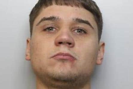Pictured is Vilius Laurinskas, aged 20, of Allan Street, at Clifton, Rotherham, who was sentenced at Sheffield Crown Court to 20 months of custody after he pleaded guilty to producing class B drug cannabis at Allan Street, Rotherham, following a police raid when officers uncovered 51 cannabis plants.

 

Vilius Laurinskas was sentenced at Sheffield Crown Court on February 8, 2022, to 20 months of custody.