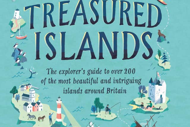 The book cover for Peter Naldrett's Treasured Islands