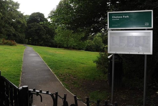 A man who was caught masturbating by a visitor in Chelsea Park at around 12.45pm on July 17, 2021. Officers carried out a search of the area but were unable to locate the culprit.