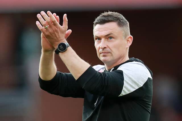 Sheffield United manager Paul Heckingbottom takes his team to West Bromwich Albion this weekend: Lexy Ilsley / Sportimage