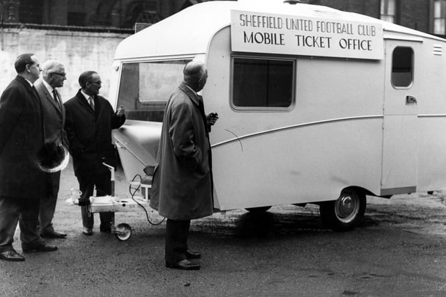 Sheffield United Football Club Mobile Ticket Office, 1966