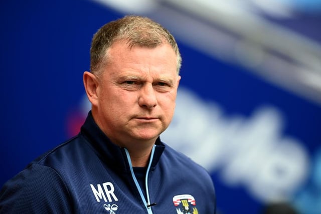 Mark Robins' Sky Blues have enjoyed a fine start to the Championship season defying the odds as they compete for an automatic promotion spot. And data experts FiveThirtyEight predict Coventry will remain in the promotion picture finishing fifth on 71 points. (Photo by Ross Kinnaird/Getty Images)
