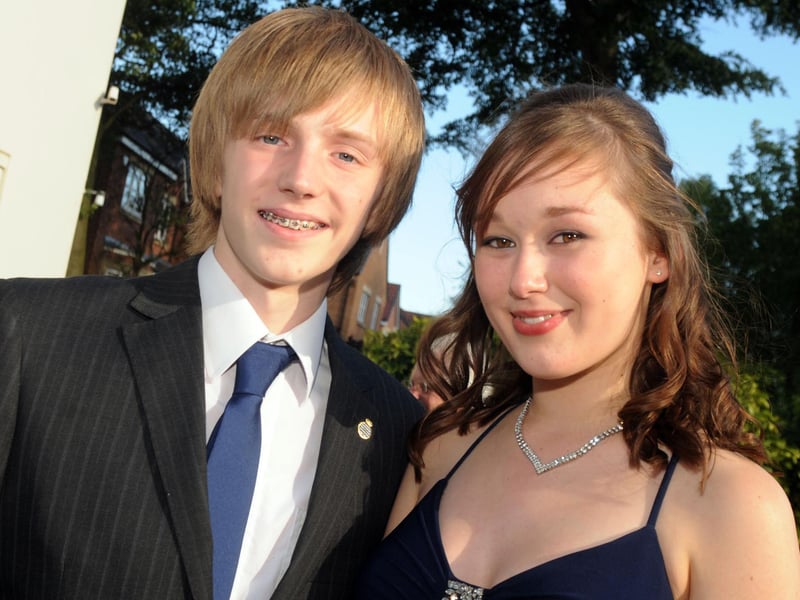 The sun was shining for 2011 leavers.