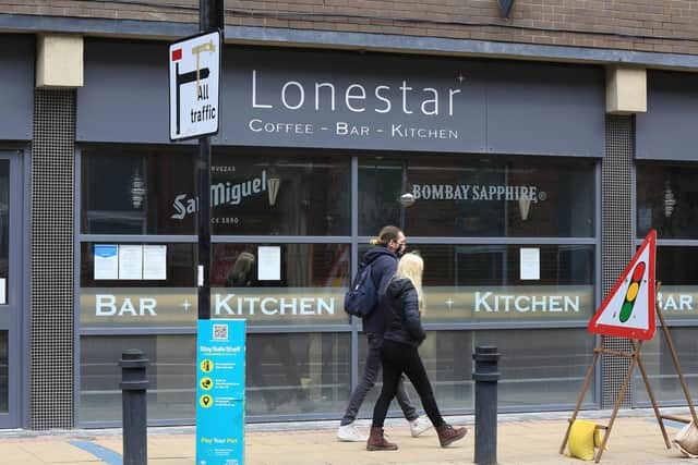 Former Lonestar cafe, and Costa before that, on Division Street. Picture: Chris Etchells