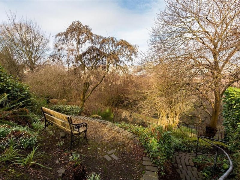 Landscaped gardens.