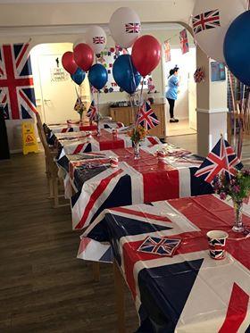 Cosham Court Nursing Home was decorated for VE Day