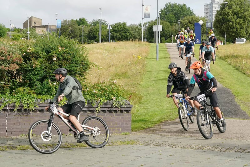 The Big Bike Ride in Sunderland in 2021