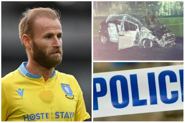 Sheffield Wednesday kipper Barry Bannan is among those to have called out the vandalism at Jubilee Sports & Social - as a police hunt gets underway.