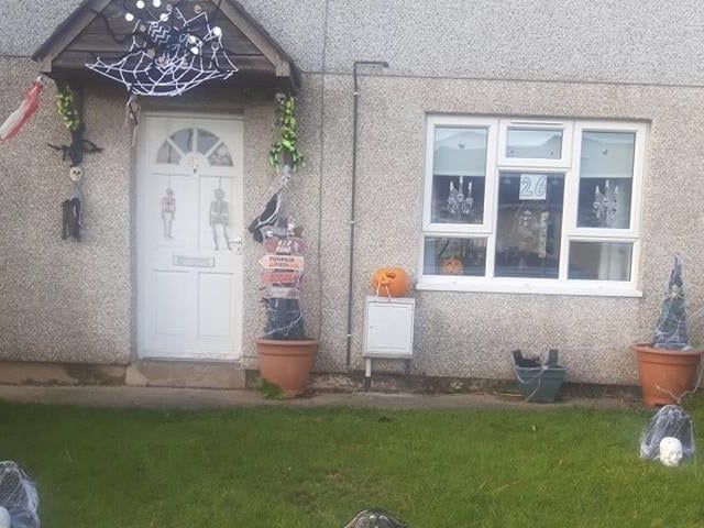 Tammy and eight-year-old Jenson have decorated their house as part of the Pumpkin Trail around the Ladybrook estate.
Houses are numbered, and children tick them off as they find them.
The trail started last year when traditional trick-or-treating was off the cards due to the pandemic.
What a great idea!